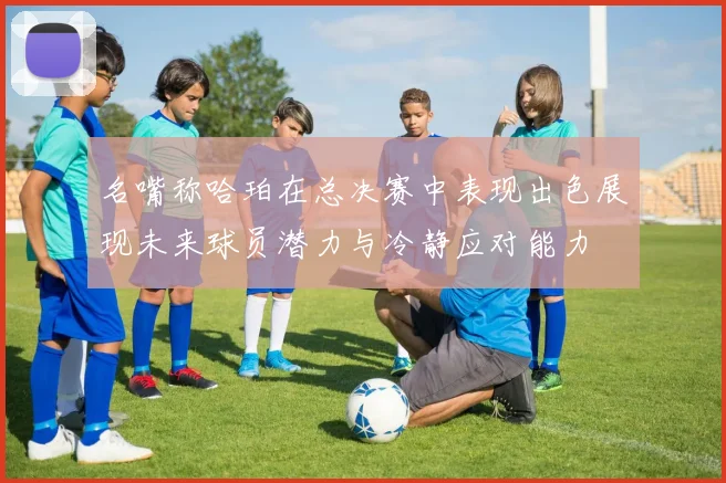 名嘴称哈珀在总决赛中表现出色展现未来球员潜力与冷静应对能力